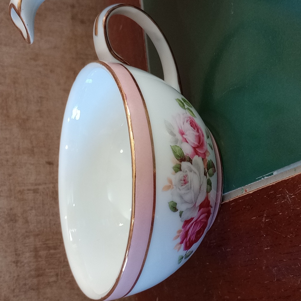 Floral Teapot and Cup Combo - Picture 5 of 7